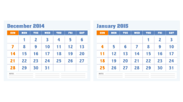 Calendar image